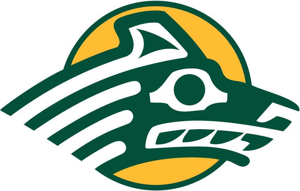 Alaska Anchorage Seawolves logos iron-ons
